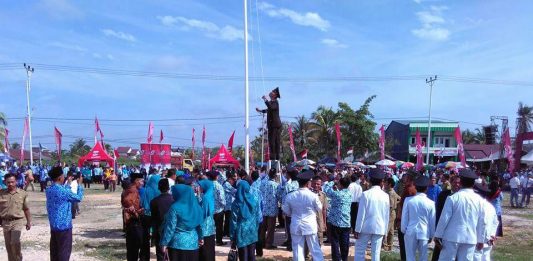 Sangsot, Bendera Tak Bisa Naik tapi Bisa Diturunkan