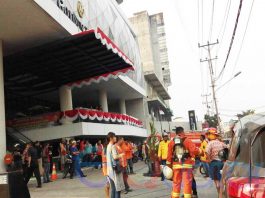 Golden Tulip Terbakar