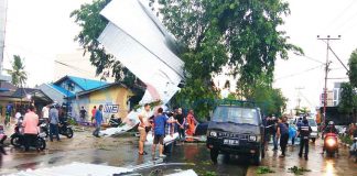 Kota Pontianak dan Sekitarnya Dihantam Puting Beliung
