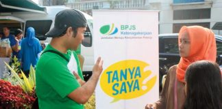 Sosialisasi Jaminan Kecelakaan Kerja dan Kematian, BPJS “Grebek Pasar” di Kemuning