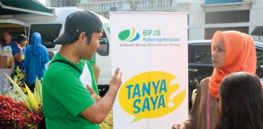 Sosialisasi Jaminan Kecelakaan Kerja dan Kematian, BPJS “Grebek Pasar” di Kemuning