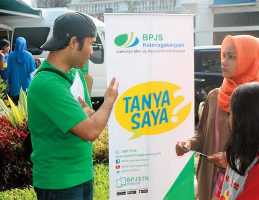 Sosialisasi Jaminan Kecelakaan Kerja dan Kematian, BPJS “Grebek Pasar” di Kemuning