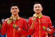 China Juara Umum Badminton Rio