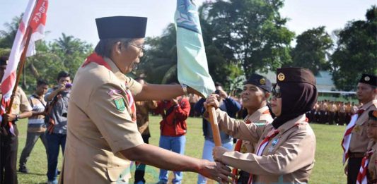 HUT Pramuka ke-55 di Sintang, Harus Jadi Sosok yang Terampil, Mandiri dan Tangguh