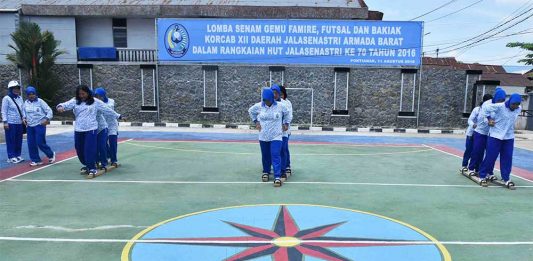 Kemeriahan HUT Lantamal XII, Jalasenatri Gelar Berbagai Kegiatan