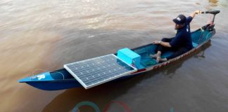 Perahu Tenaga Surya Ramah Lingkungan