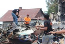 Tim Inafis Polda Selidiki Kebakaran Swalayan dan Hotel