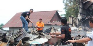 Tim Inafis Polda Selidiki Kebakaran Swalayan dan Hotel