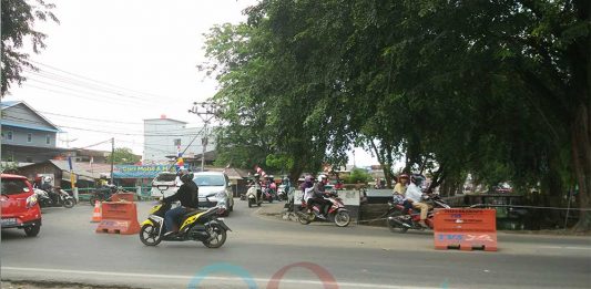 Pengerjaan Geretak I, Pengalihan Arus Rawan Kecelakaan