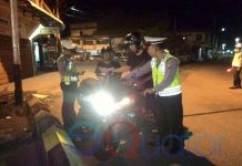 Tilang Pembalap Liar dan Pengguna Knalpot Racing