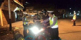 Tilang Pembalap Liar dan Pengguna Knalpot Racing