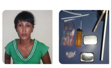 Gendong Anak Selipkan Sabu