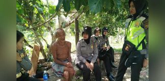 HUT ke-68, Polwan Sosialisasi Karhutla