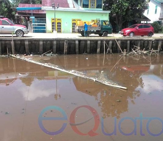 Tak Takut Sanksi, Sungai Jawi Tetap Tercemar