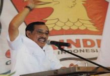 Tambul Ketua Gerindra Kalbar, Edi Bendahara