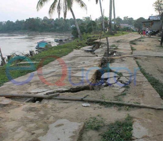 Warga Nanga Man Terancam Longsor