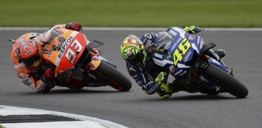 Duel Rossi vs Marquez di Silverstone Berbeda dengan Sepang 2015