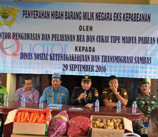 BC Sintete Hibahkan 14 Ton Sayur Sitaan