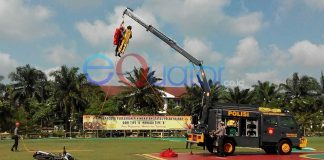 Hadapi Pilkada Serentak Polda Gelar Simulasi