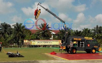 Hadapi Pilkada Serentak Polda Gelar Simulasi
