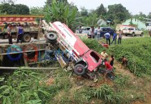 Mobil Tangki Pertamina Nyungsep