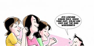 Jagal Sapi Beristri Tiga Antarkan 13 Anak Sukses