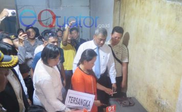 Warga Singkawang Saksikan Cara Afui Habisi Nyawa Nando