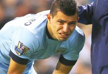 Priiit! Aguero Absen di Derby