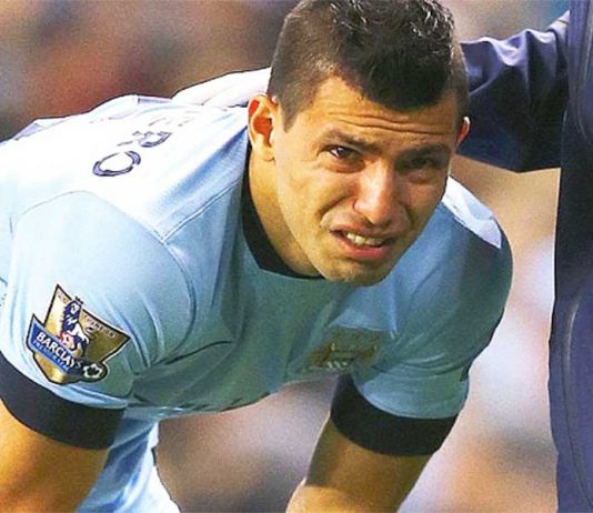 Priiit! Aguero Absen di Derby