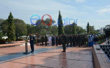 Prajurit TNI Pontianak Lakukan Ziarah di TMP Dharma Patria Jaya