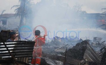 Pasar Bodok Kembali Terbakar, 34 Ruko Rata dengan Tanah