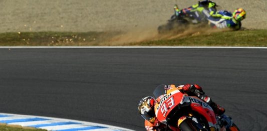 Marquez: Rossi Tegang Pada Awal Balapan di MotoGP Jepang