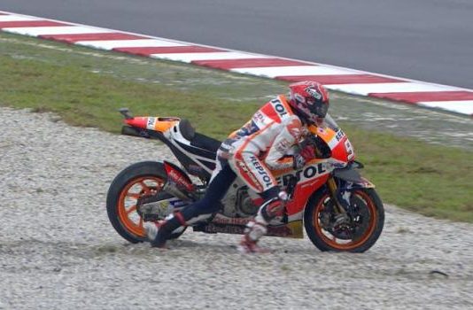 Jatuh di Sepang, Marquez: Untung Sudah Juara