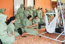 Jenguk Veteran dan Anak Penderita Jantung Bocor