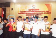 Cabut Undi Nomor Urut Pilkada Singkawang, MAS 1, CHAIR 2, AMIN 3, An-Nur 4