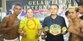 Perebutan Gelar Juara Tinju Dunia Kelas Bantam Yunior di Ketapang