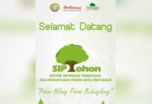 Bertepatan Harjad Kota Pontianak, Peluncuran Aplikasi SIPPohon