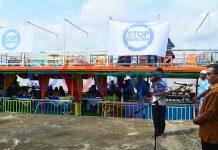 Sampan Berhias “Stop Narkoba”