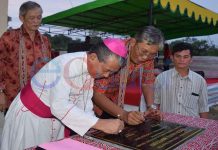 Bupati Jarot Resmikan Gereja Katolik