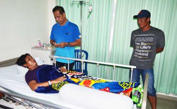 Bripka JM Mengamuk dan Menembak Meja Tamu