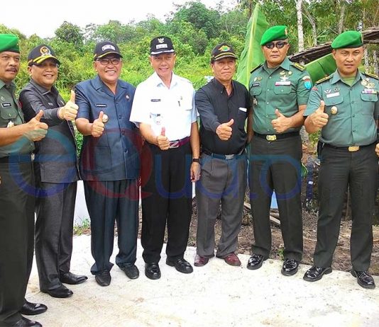 Jalan Rabat Beton TMMD Reguler Ke-97 TNI AD Rampung