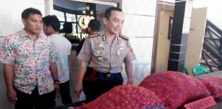 1.020 Kg Bawang Merah Ilegal Disita Mapolresta