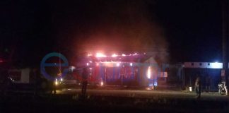 Ruko Jalan Arteri Supadio Terbakar