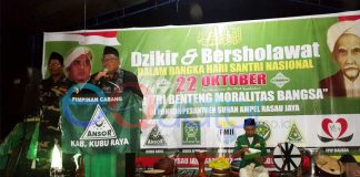 Hari Santri Nasional, Bupati: Hubbul Wathan Minal Iman