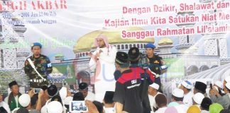 Ribuan Jamaah Hadiri Tablig Akbar Syech Ali Jaber