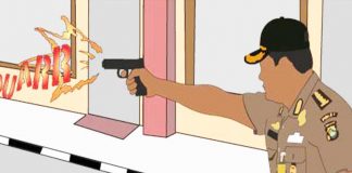 Polisi Tembak Kaki si Spesialis Pengkhianat Teman