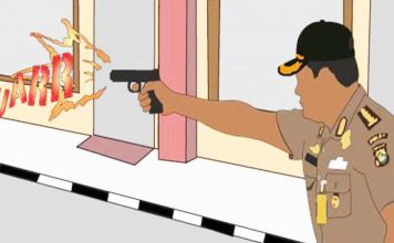 Polisi Tembak Kaki si Spesialis Pengkhianat Teman