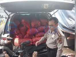 Polisi Sita Bawang Malaysia Milik Oknum Anggota TNI