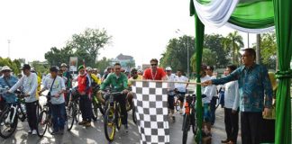 Dubes Denmark Bersepeda Keliling Kota