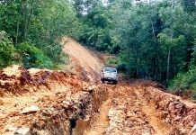 Sintang, Infrastruktur Jalan Masih Hancur Lebur